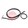 TX223GVD134  Kemppi Flexlite TX K3 223GV D13 Air Cooled 220 Amp Scratch Start TIG Torch, with 70° Angle Neck & Gas Valve - 4m